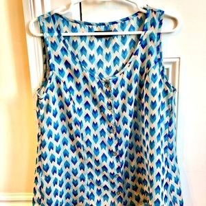 Brooklyn Industries sheer tank top w/open back